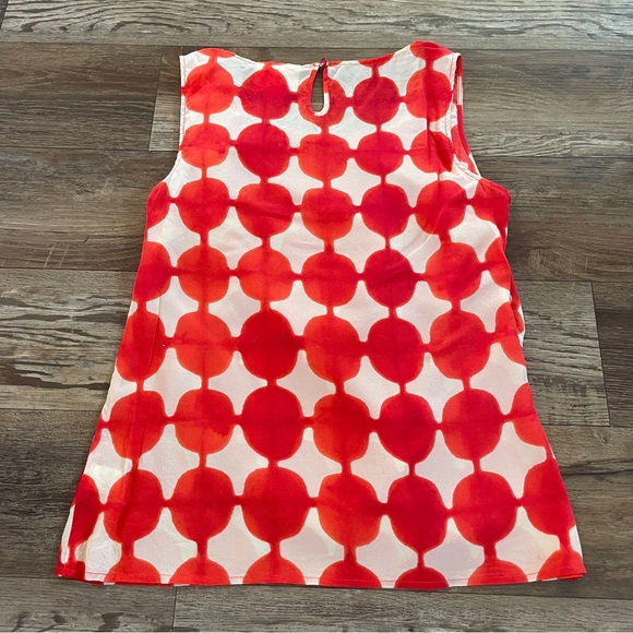 Maeve Anthropologie quantum dot silk tank 0 - Picture 3 of 8